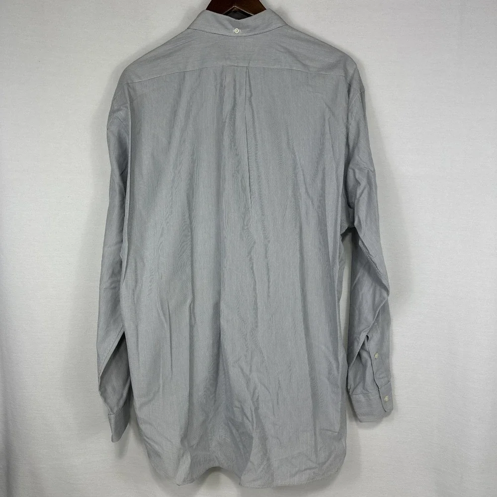 Polo Ralph Lauren Shirt Mens Large McMeel Long Sleeve‎ Button Down Oxford Stripe